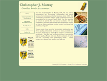 Tablet Screenshot of cjmurraycpa.com